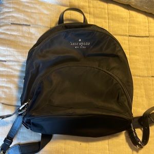 Kate spade backpack- black
